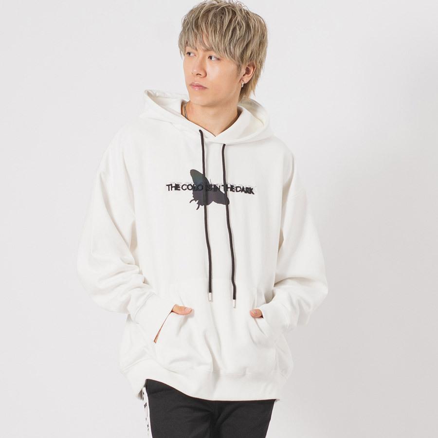 CVCビッグシルエットリフレクターパーカー メンズ ビッグシルエット オーバーサイズ ストリート系 韓国ファッション 韓国系 RE730 セブンサーティー | RE730 | 05