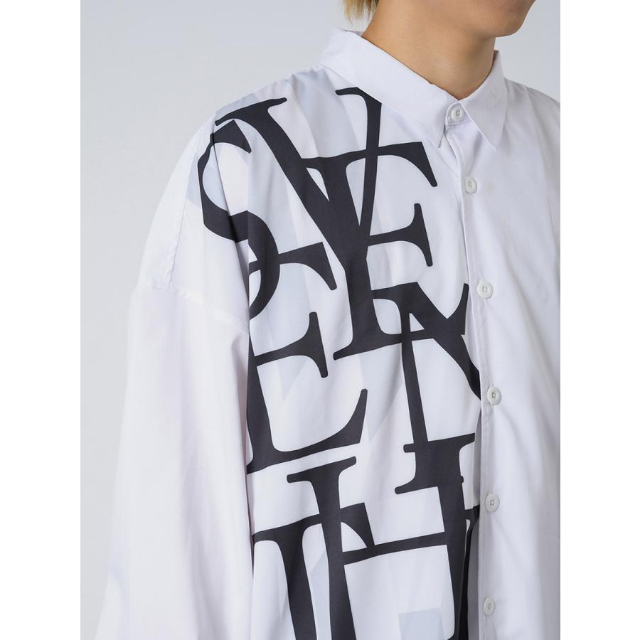 ロング丈バックジップドルマンシャツ メンズ ビッグシルエット オーバーサイズ ストリート系 韓国ファッション 韓国系 RE730 セブンサーティー | RE730 | 17