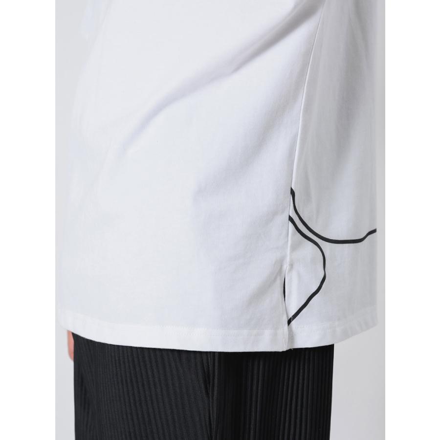 イラストタッチドルマンTシャツ メンズ ビッグシルエット オーバーサイズ ストリート系 韓国ファッション 韓国系 RE730 セブンサーティー | RE730 | 22