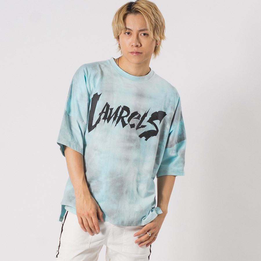 タイダイドルマンTシャツ メンズ ビッグシルエット オーバーサイズ ストリート系 韓国ファッション 韓国系 RE730 セブンサーティー | RE730 | 04