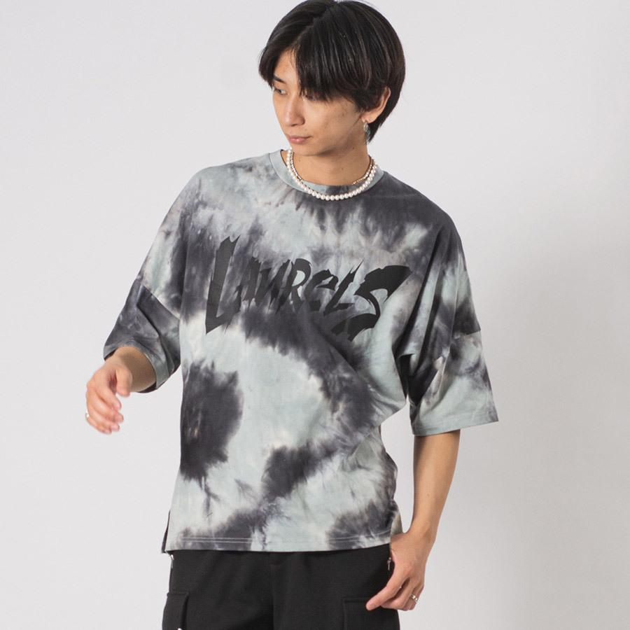 タイダイドルマンTシャツ メンズ ビッグシルエット オーバーサイズ ストリート系 韓国ファッション 韓国系 RE730 セブンサーティー | RE730 | 06