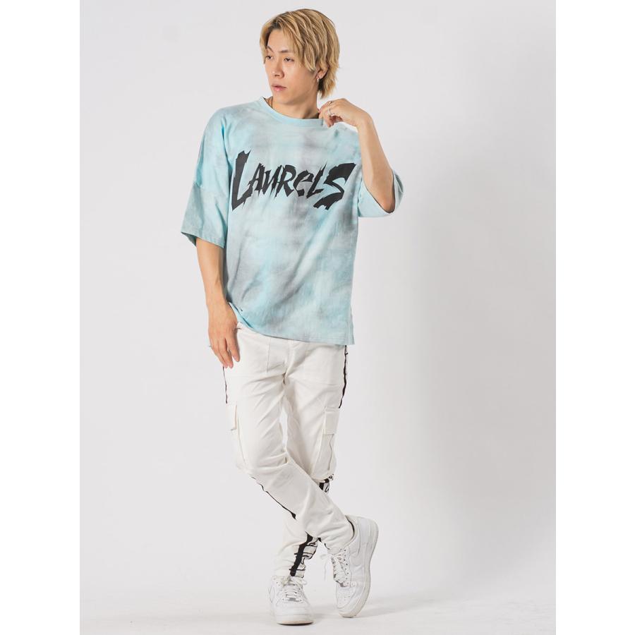 RE730 タイダイドルマンTシャツ メンズ ビッグシルエット オーバー