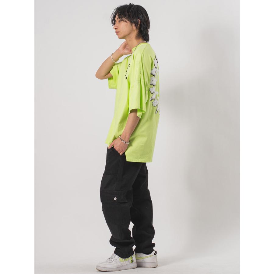 パッチワークベイカーカーゴパンツ メンズ ワイドパンツ ミリタリー オーバーサイズ ストリート系 韓国ファッション 韓国系 RE730 セブンサーティー | RE730 | 17