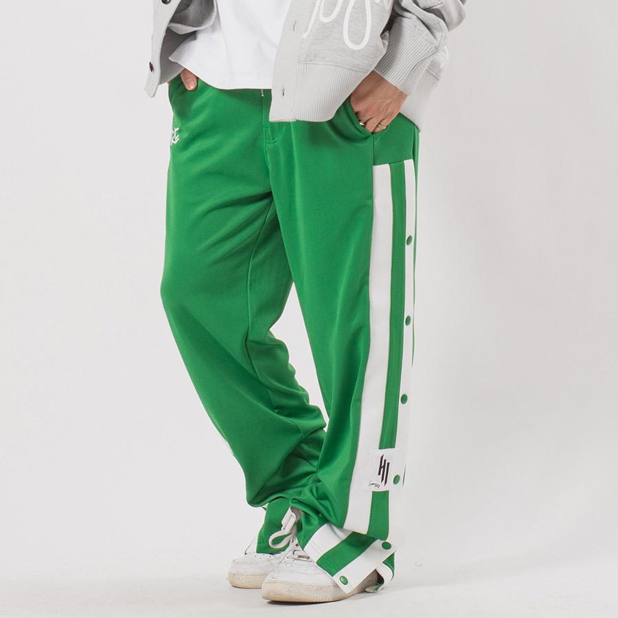 サイドボタンラインパンツ メンズ ワイドパンツ ジャージ スウェットパンツ ストリート系 韓国ファッション 韓国系 RE730 セブンサーティー | RE730 | 05