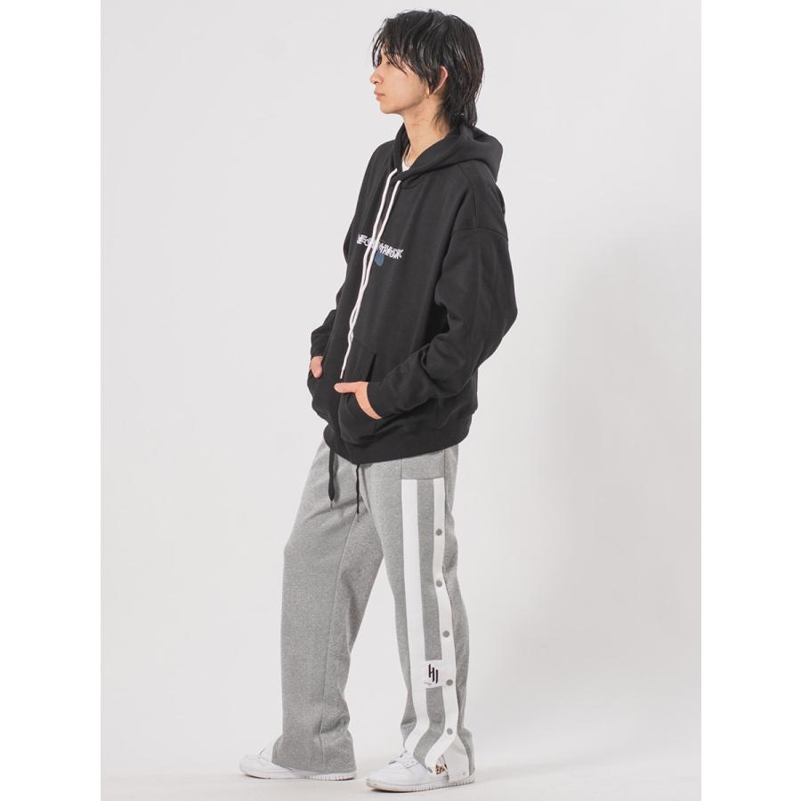 サイドボタンラインパンツ メンズ ワイドパンツ ジャージ スウェットパンツ ストリート系 韓国ファッション 韓国系 RE730 セブンサーティー | RE730 | 08