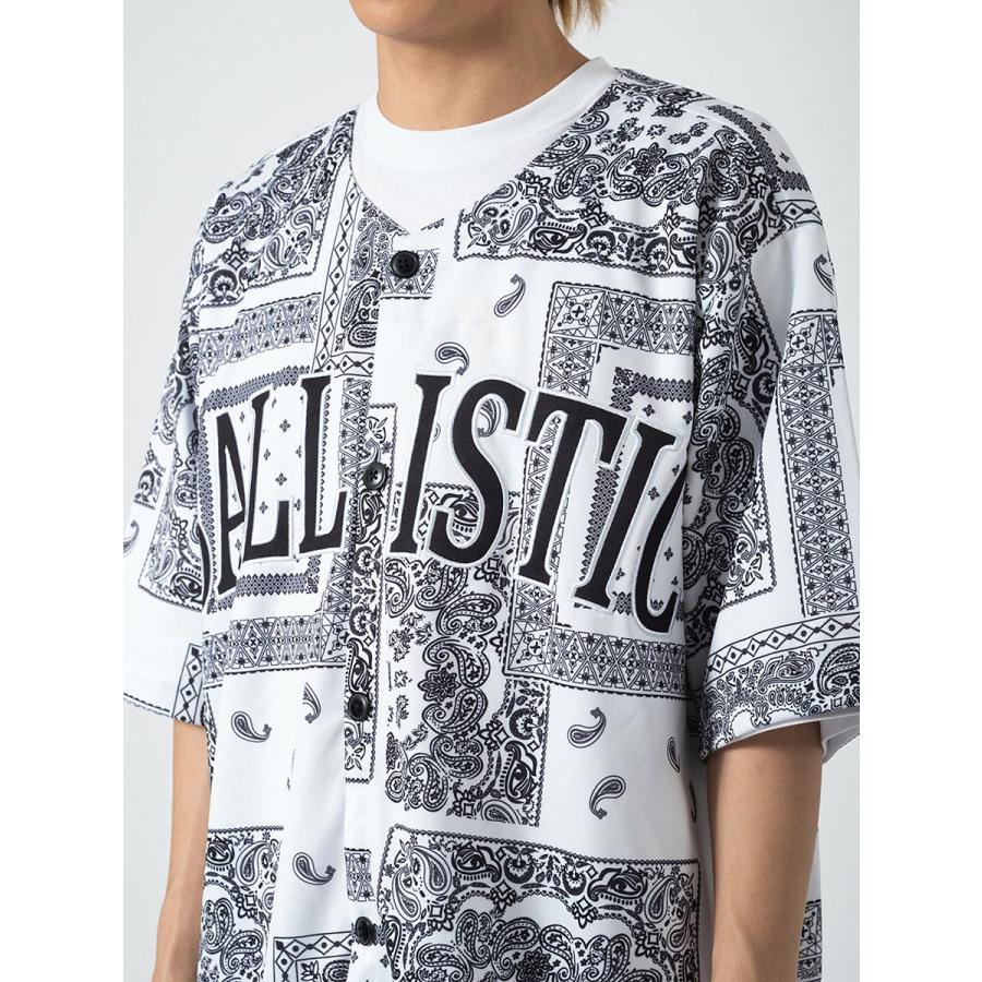 ビッグシルエット総柄ビッグベースボールシャツ メンズ ビッグシルエット オーバーサイズ ストリート系 韓国ファッション 韓国系 RE730 セブンサーティー | RE730 | 20