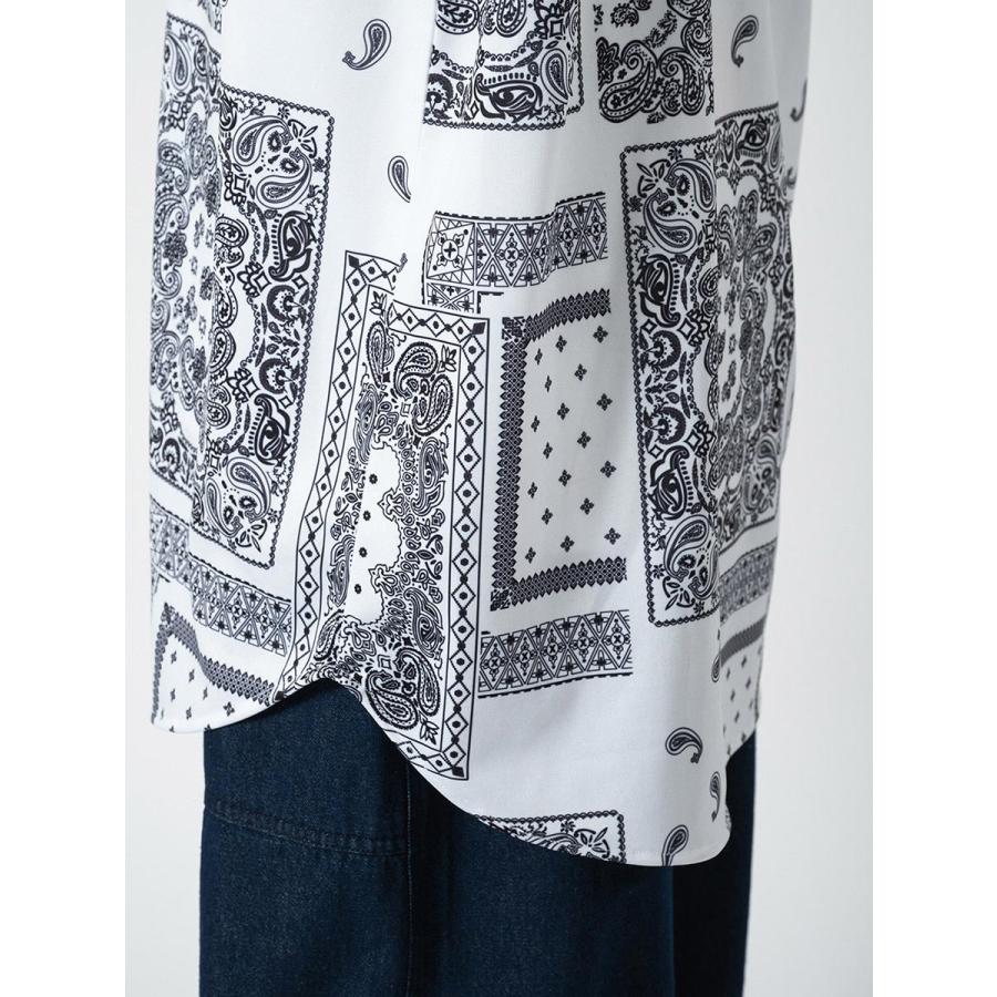 ビッグシルエット総柄ビッグベースボールシャツ メンズ ビッグシルエット オーバーサイズ ストリート系 韓国ファッション 韓国系 RE730 セブンサーティー | RE730 | 21