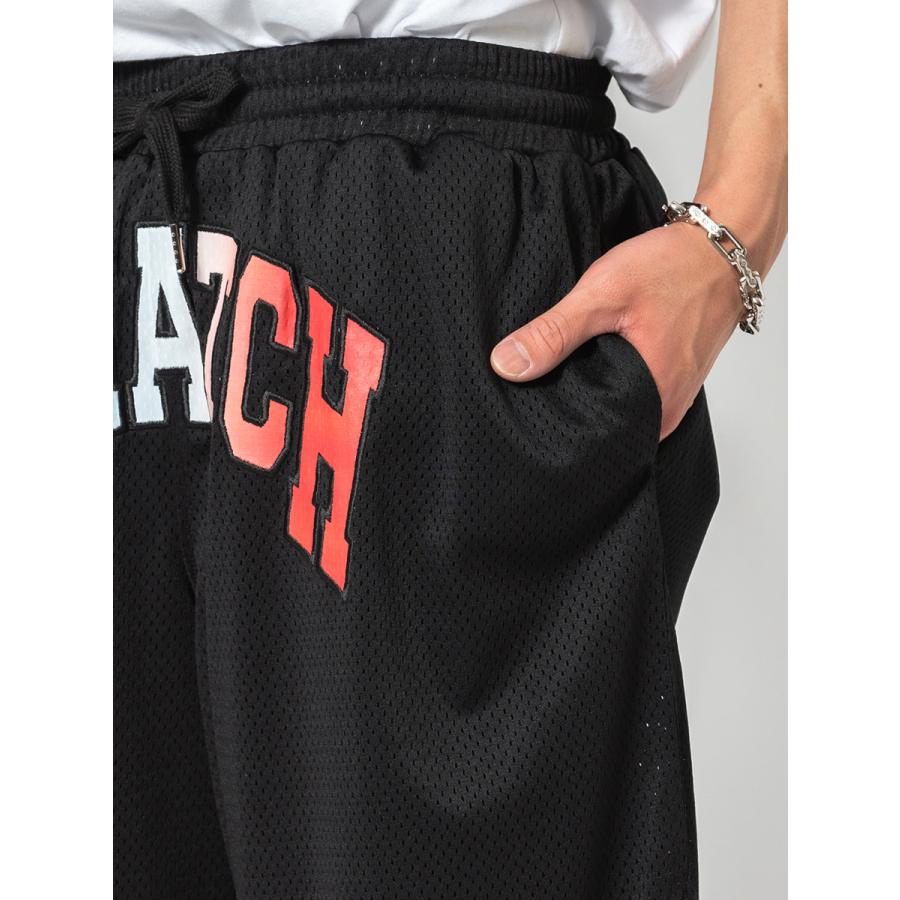 メッシュバスケショーツ メンズ ショートパンツ ワイドパンツ ビッグシルエット オーバーサイズ ストリート系 韓国ファッション 韓国系 RE730 セブンサーティー | RE730 | 20