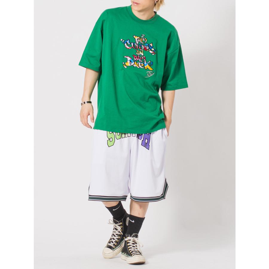 メッシュバスケショーツ メンズ ショートパンツ ワイドパンツ ビッグシルエット オーバーサイズ ストリート系 韓国ファッション 韓国系 RE730 セブンサーティー | RE730 | 07