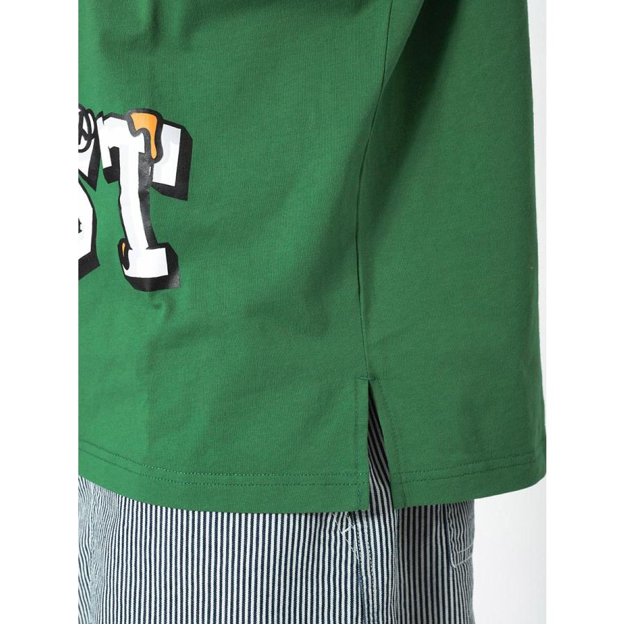 ビッグシルエットロゴプリントドルマンTシャツ メンズ ビッグシルエット オーバーサイズ ストリート系 韓国ファッション 韓国系 RE730 セブンサーティー | RE730 | 23