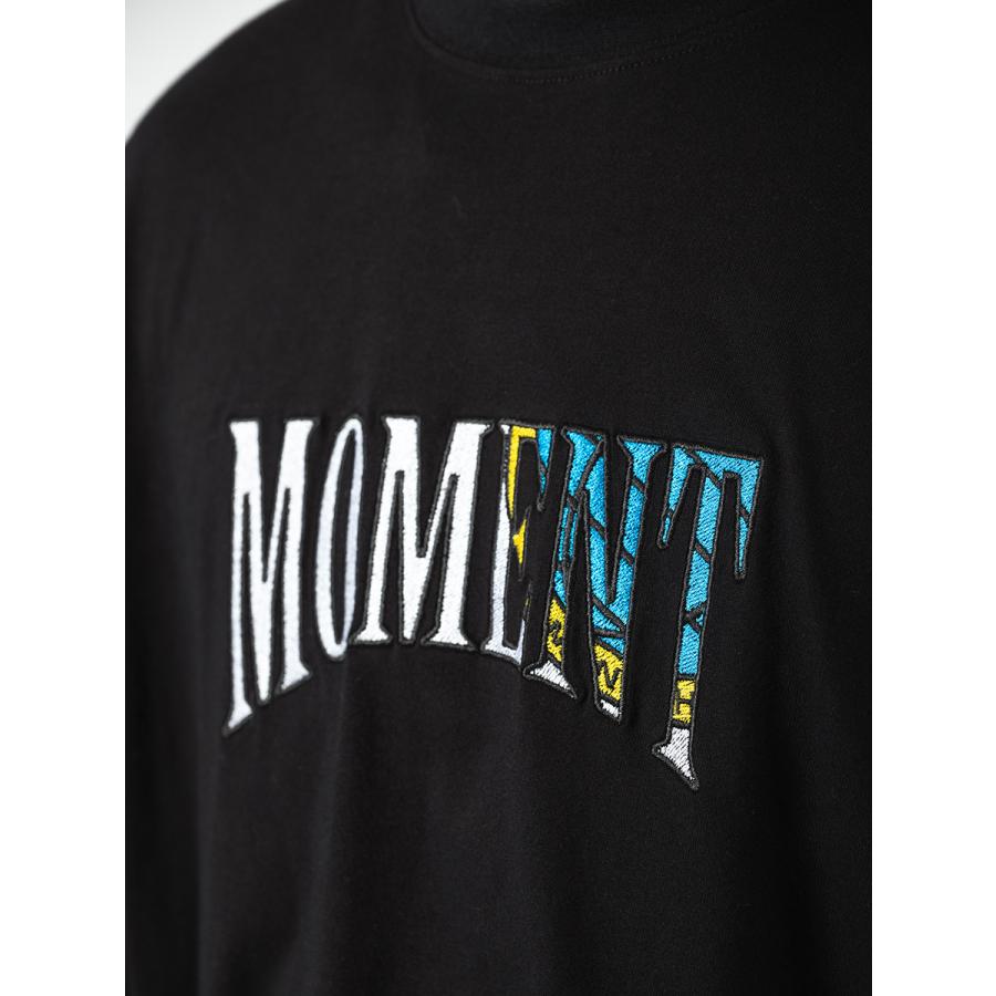 RE730 MOMENTサガラ刺繍モンスターシルエットTシャツ メンズ ビッグ