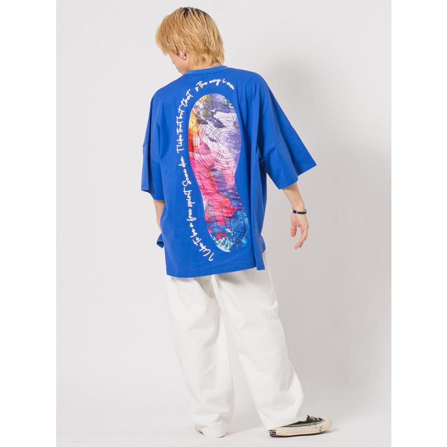 スニーカープリントモンスターシルエットTシャツ メンズ ビッグシルエット オーバーサイズ ストリート系 韓国ファッション 韓国系 RE730 セブンサーティー | RE730 | 16