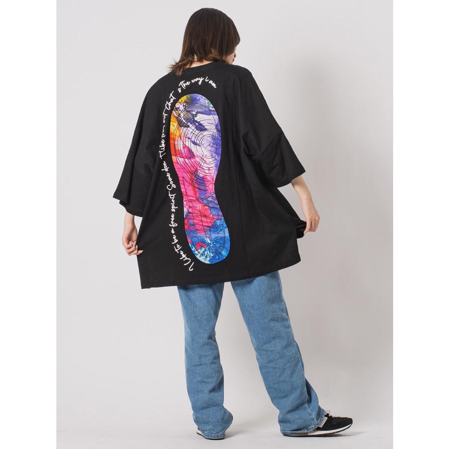 スニーカープリントモンスターシルエットTシャツ メンズ ビッグシルエット オーバーサイズ ストリート系 韓国ファッション 韓国系 RE730 セブンサーティー | RE730 | 19