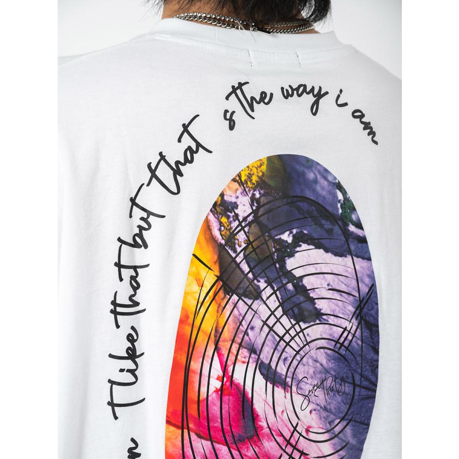 スニーカープリントモンスターシルエットTシャツ メンズ ビッグシルエット オーバーサイズ ストリート系 韓国ファッション 韓国系 RE730 セブンサーティー | RE730 | 23