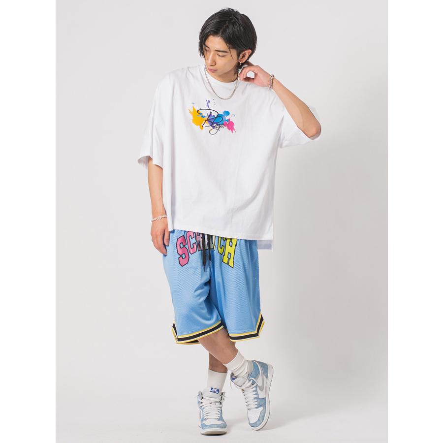 スニーカープリントモンスターシルエットTシャツ メンズ ビッグシルエット オーバーサイズ ストリート系 韓国ファッション 韓国系 RE730 セブンサーティー | RE730 | 09