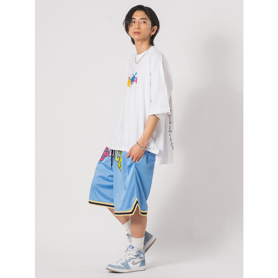 スニーカープリントモンスターシルエットTシャツ メンズ ビッグシルエット オーバーサイズ ストリート系 韓国ファッション 韓国系 RE730 セブンサーティー | RE730 | 10