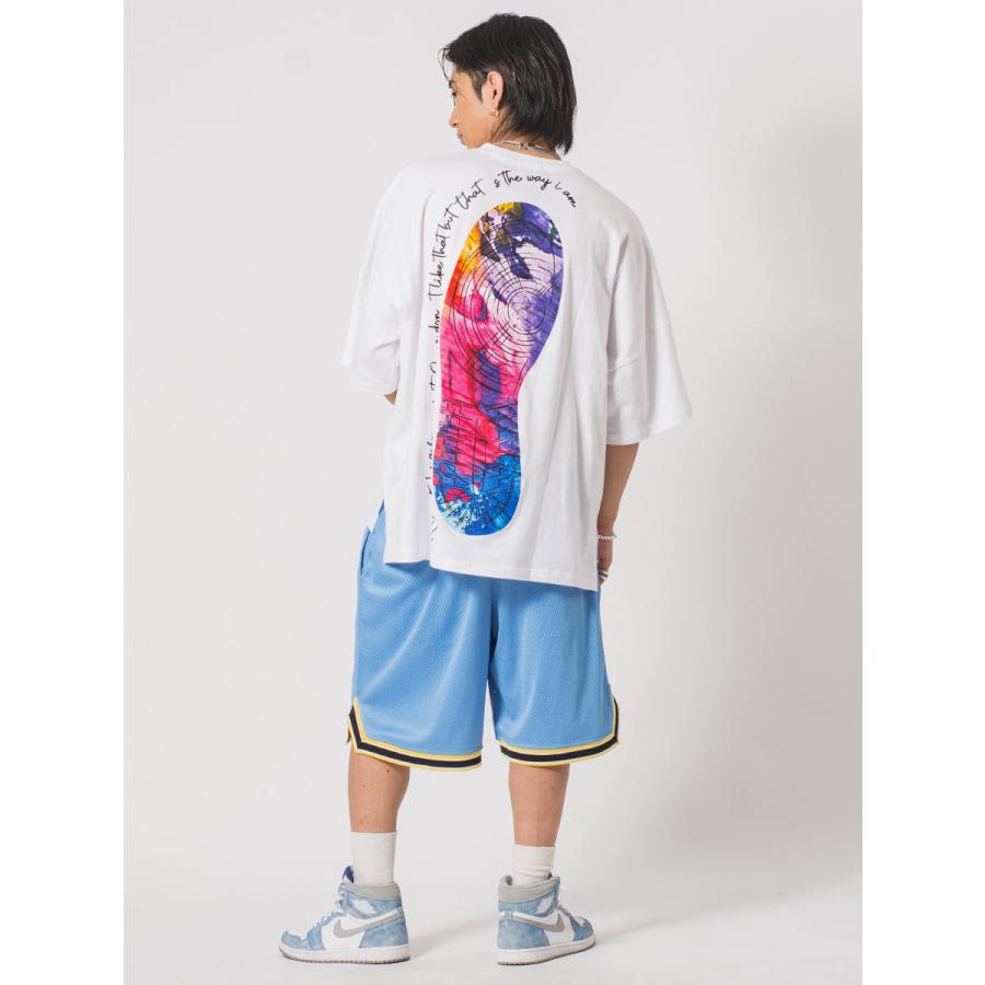 スニーカープリントモンスターシルエットTシャツ メンズ ビッグシルエット オーバーサイズ ストリート系 韓国ファッション 韓国系 RE730 セブンサーティー | RE730 | 11