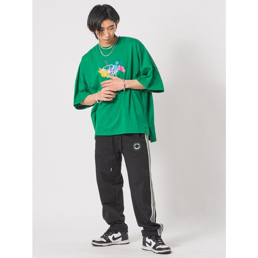 スニーカープリントモンスターシルエットTシャツ メンズ ビッグシルエット オーバーサイズ ストリート系 韓国ファッション 韓国系 RE730 セブンサーティー | RE730 | 12