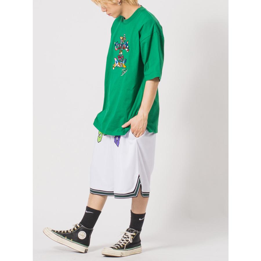 ロゴ刺繍ビッグTシャツ メンズ ビッグシルエット オーバーサイズ ストリート系 韓国ファッション 韓国系 RE730 セブンサーティー | RE730 | 16