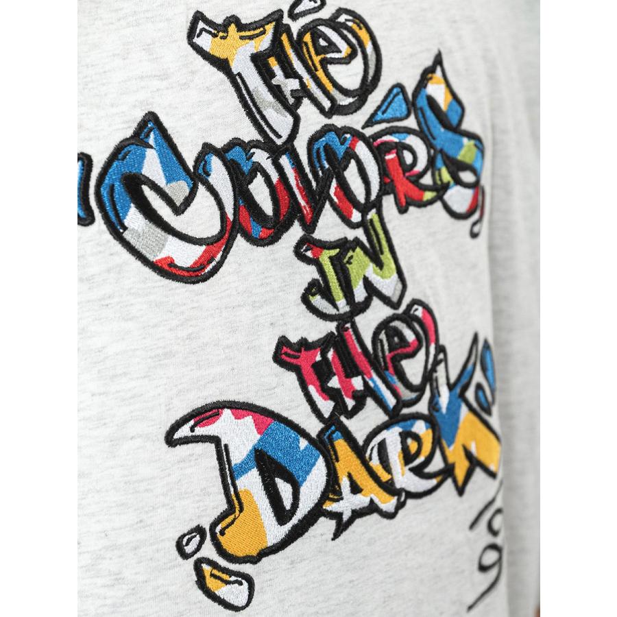 ロゴ刺繍ビッグTシャツ メンズ ビッグシルエット オーバーサイズ ストリート系 韓国ファッション 韓国系 RE730 セブンサーティー | RE730 | 22