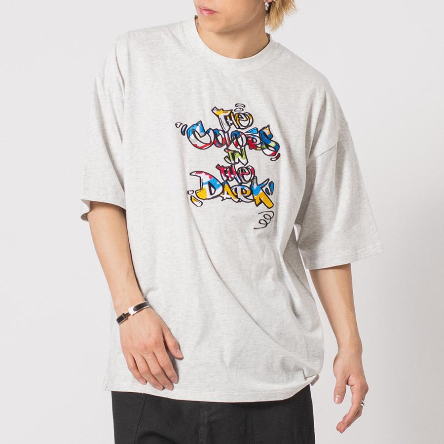ロゴ刺繍ビッグTシャツ メンズ ビッグシルエット オーバーサイズ ストリート系 韓国ファッション 韓国系 RE730 セブンサーティー | RE730 | 05