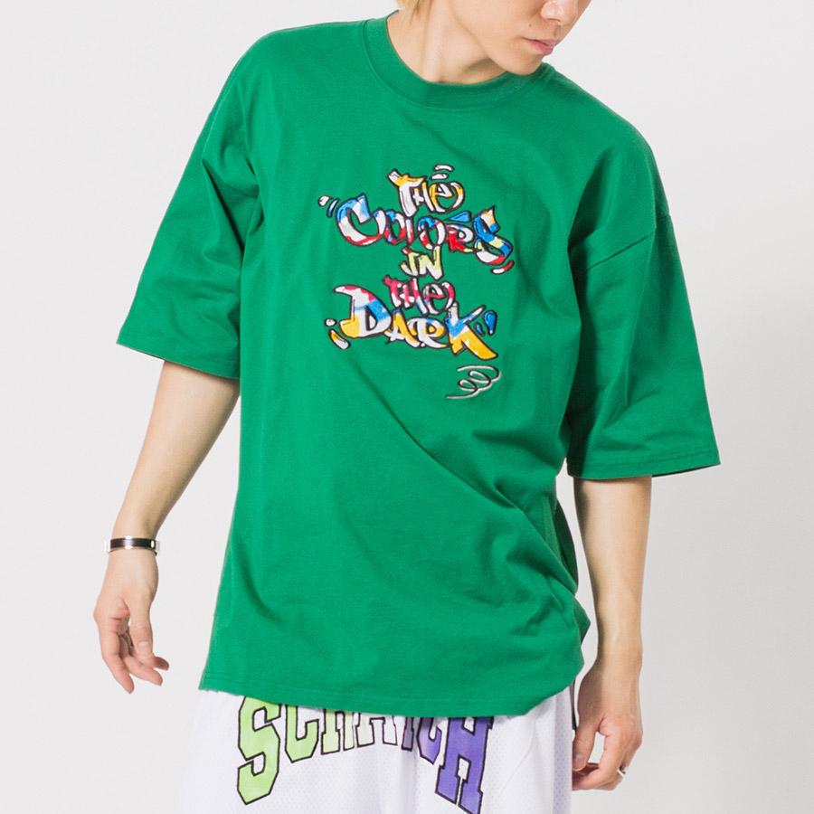 ロゴ刺繍ビッグTシャツ メンズ ビッグシルエット オーバーサイズ ストリート系 韓国ファッション 韓国系 RE730 セブンサーティー | RE730 | 07