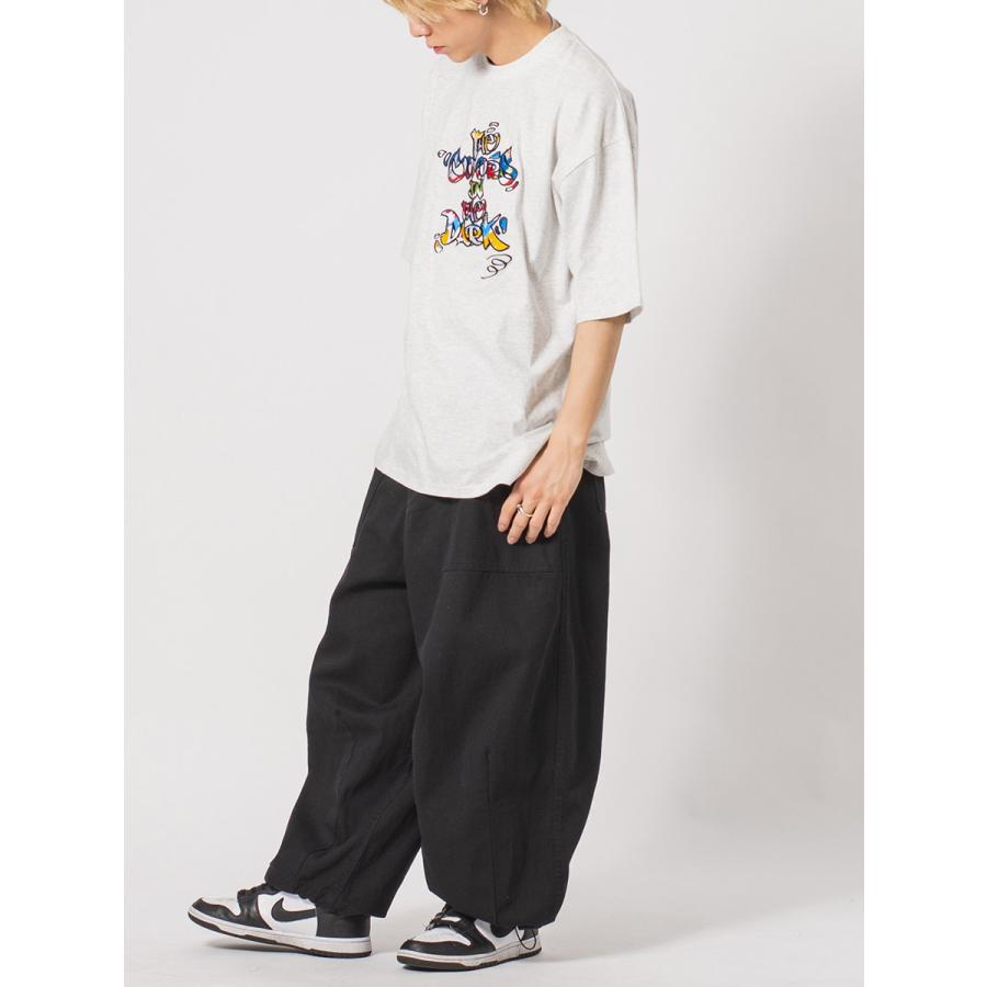 ロゴ刺繍ビッグTシャツ メンズ ビッグシルエット オーバーサイズ ストリート系 韓国ファッション 韓国系 RE730 セブンサーティー | RE730 | 10