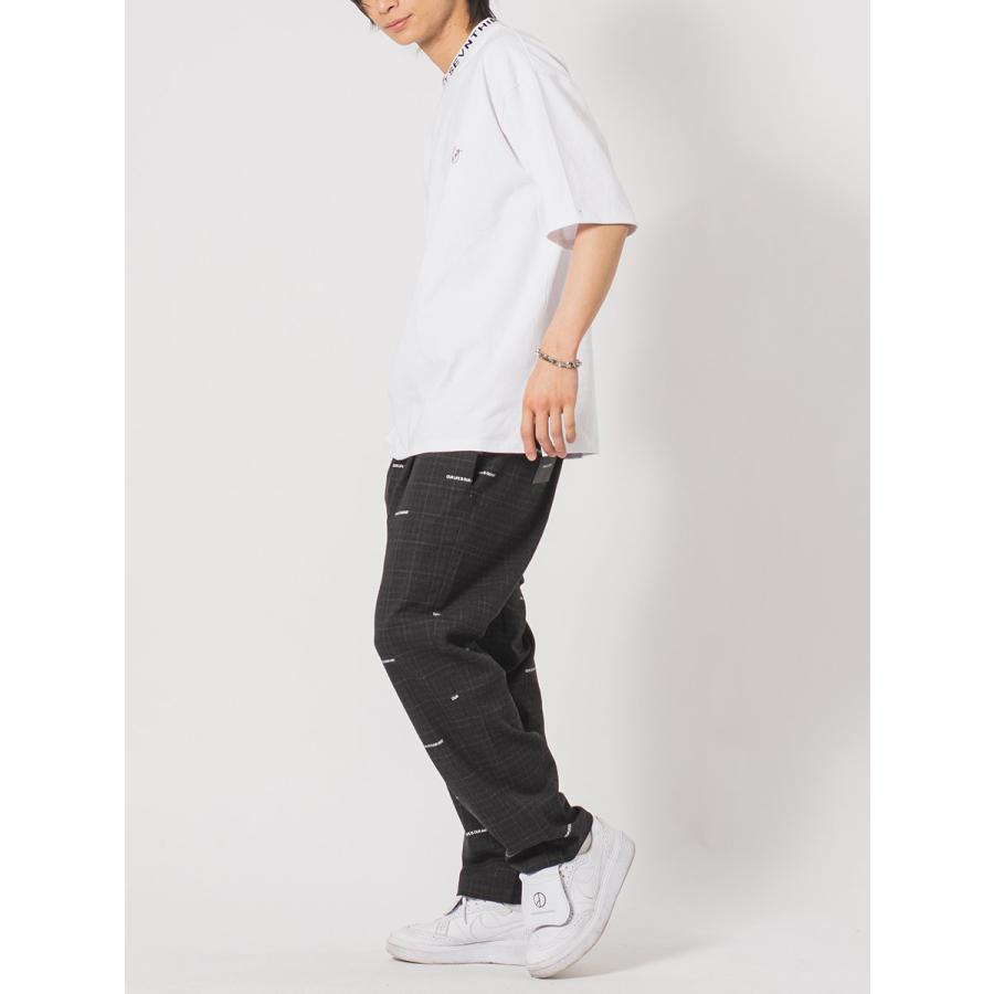 ジャガードリブデザインビッグTシャツ メンズ ビッグシルエット オーバーサイズ ストリート系 韓国ファッション 韓国系 RE730 セブンサーティー | RE730 | 09