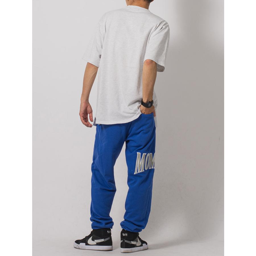 サガラ刺繍スウェットパンツ メンズ ワイドパンツ ビッグシルエット オーバーサイズ ストリート系 韓国ファッション 韓国系 RE730 セブンサーティー | RE730 | 16