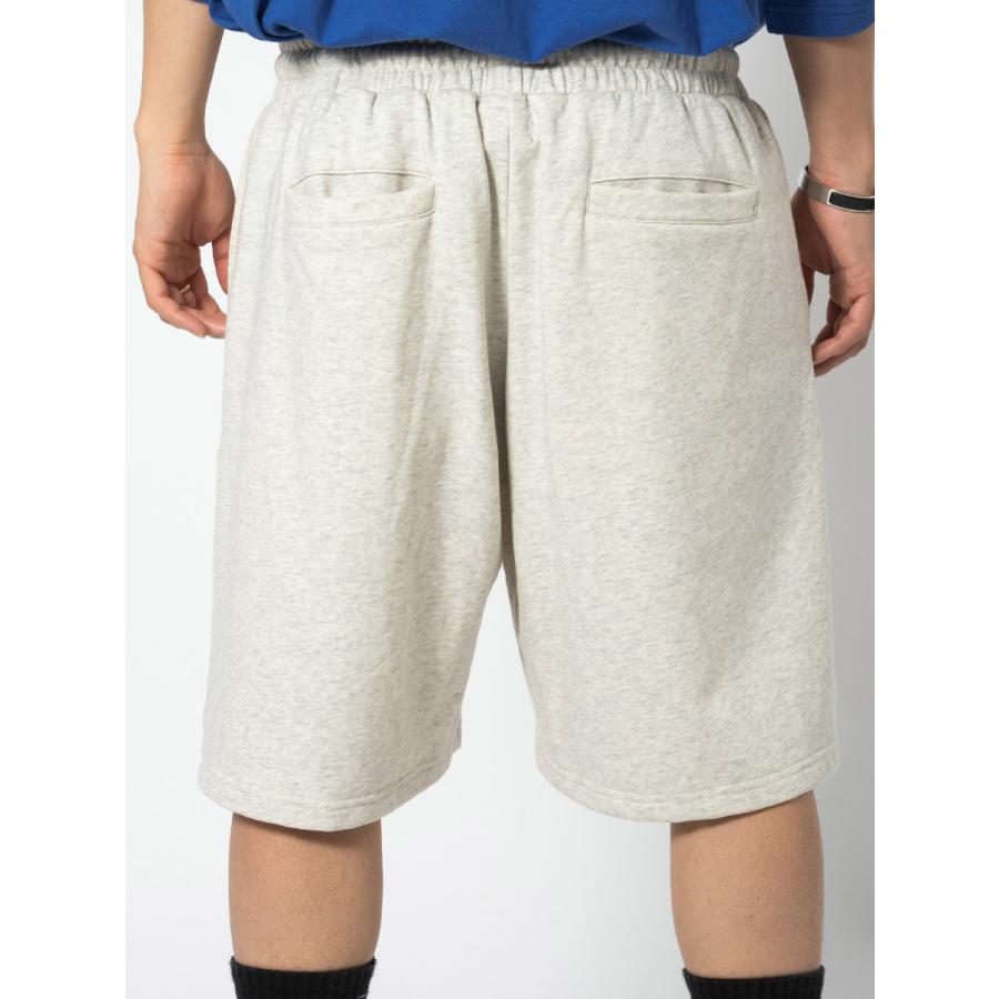 裏毛プリントジムショーツ メンズ ワイドパンツ ビッグシルエット オーバーサイズ ストリート系 韓国ファッション 韓国系 RE730 セブンサーティー | RE730 | 23