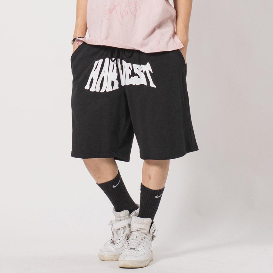 裏毛プリントジムショーツ メンズ ワイドパンツ ビッグシルエット オーバーサイズ ストリート系 韓国ファッション 韓国系 RE730 セブンサーティー | RE730 | 08