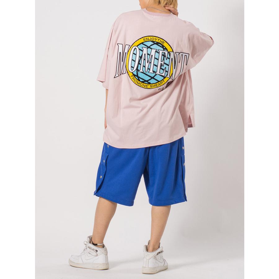 裏毛サイドスナップジムショーツ メンズ ショートパンツ ワイドパンツ ビッグシルエット ストリート系 韓国ファッション 韓国系 RE730 セブンサーティー | RE730 | 17