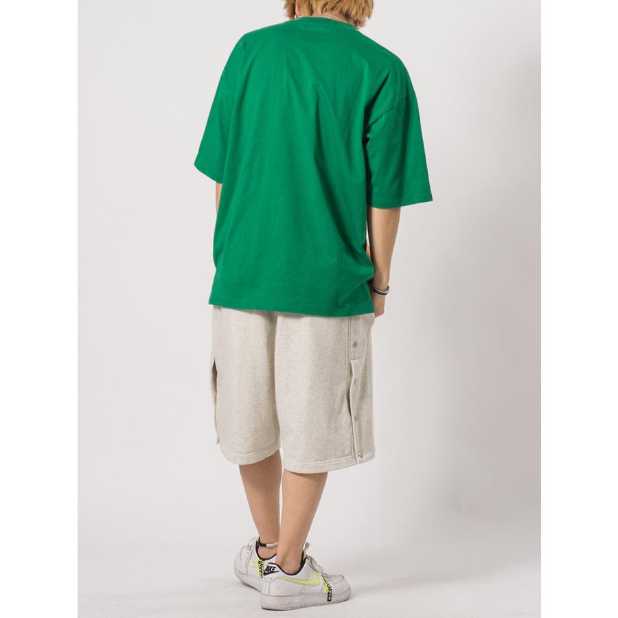 裏毛サイドスナップジムショーツ メンズ ショートパンツ ワイドパンツ ビッグシルエット ストリート系 韓国ファッション 韓国系 RE730 セブンサーティー | RE730 | 11