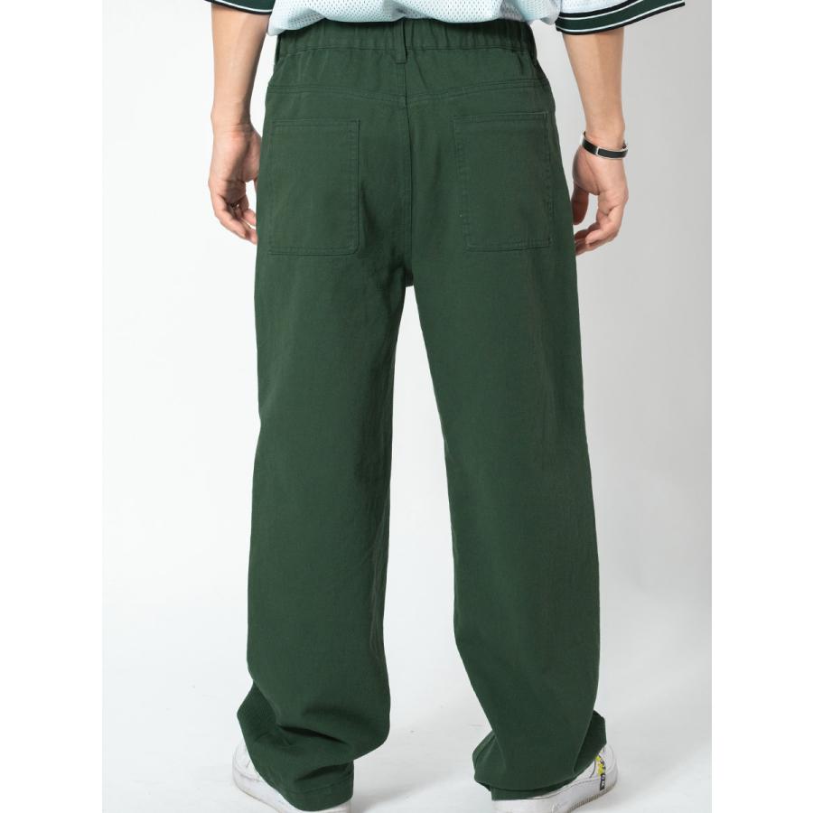 ワイドストレートカラーパンツ メンズ ワイドパンツ ビッグシルエット オーバーサイズ ストリート系 韓国ファッション 韓国系 RE730 セブンサーティー | RE730 | 21