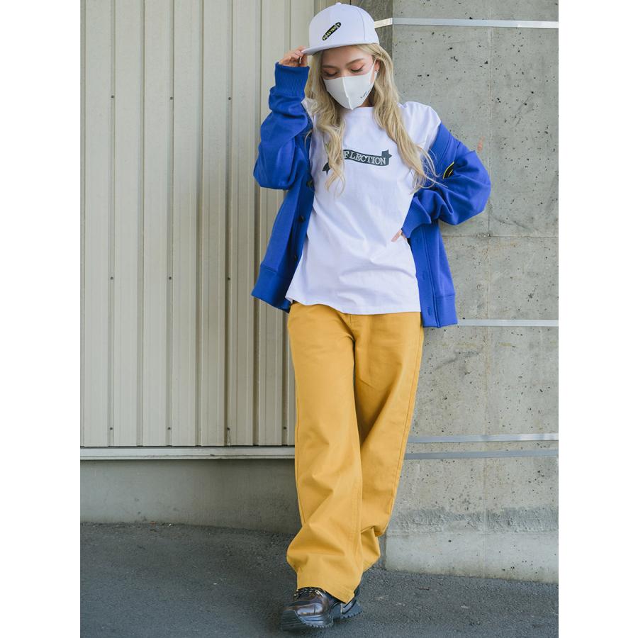 ワイドストレートカラーパンツ メンズ ワイドパンツ ビッグシルエット オーバーサイズ ストリート系 韓国ファッション 韓国系 RE730 セブンサーティー | RE730 | 28