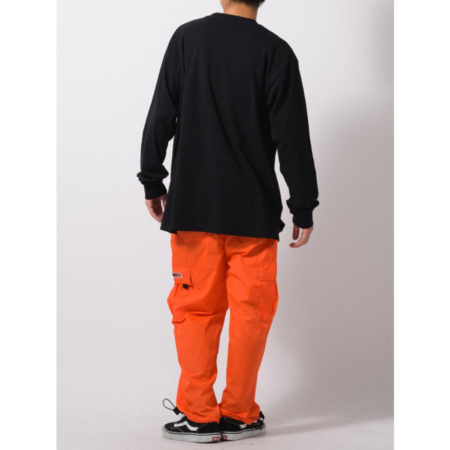 天竺刺繍ロングスリーブTシャツ メンズ ビッグシルエット オーバーサイズ ストリート系 韓国ファッション 韓国系 RE730 セブンサーティー | RE730 | 18