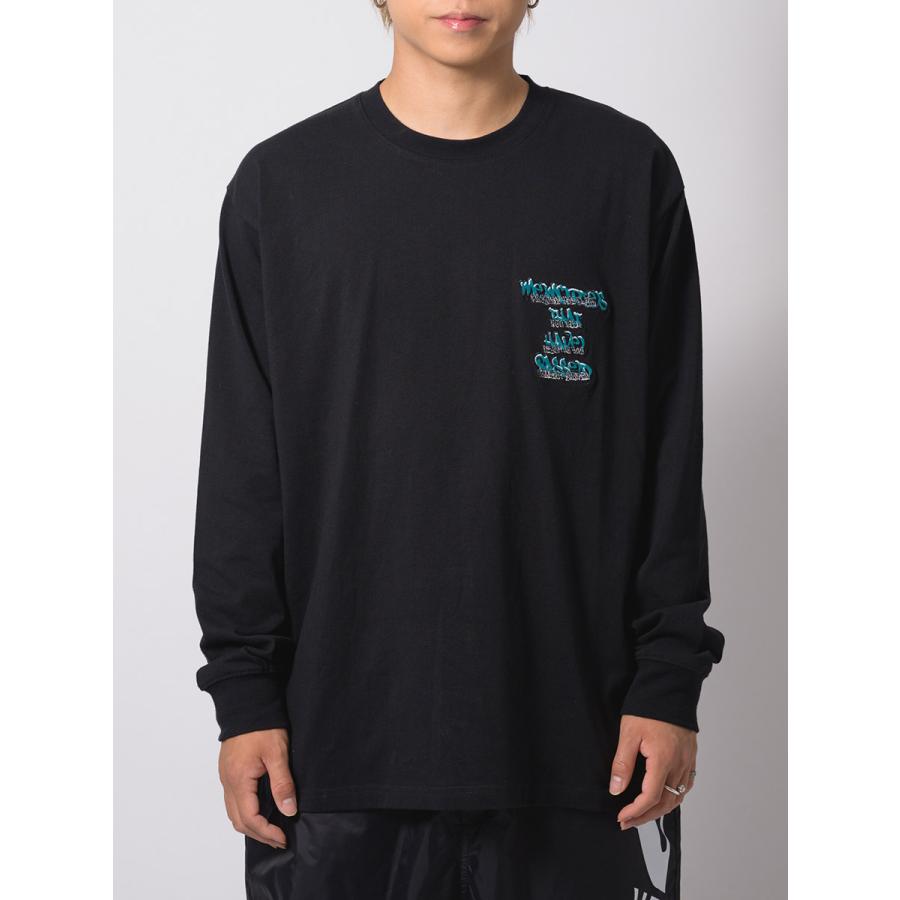 RE730 グラフィティロゴロングスリーブTシャツ メンズ ビッグ