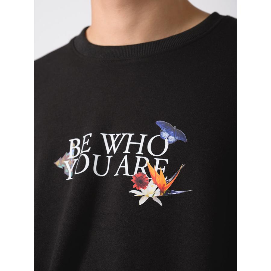 フォトコラージュワイドトレーナー メンズ ビッグシルエット オーバーサイズ ストリート系 韓国ファッション 韓国系 RE730 セブンサーティー | RE730 | 16