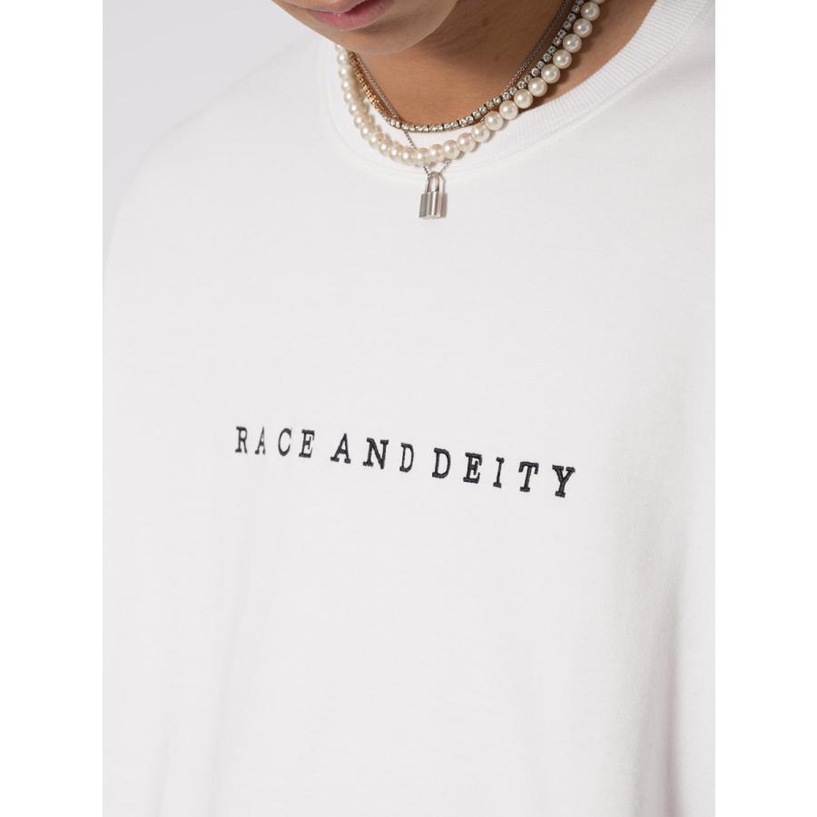 ローズ刺繍ワイドトレーナー メンズ ビッグシルエット オーバーサイズ ストリート系 韓国ファッション 韓国系 RE730 セブンサーティー | RE730 | 14