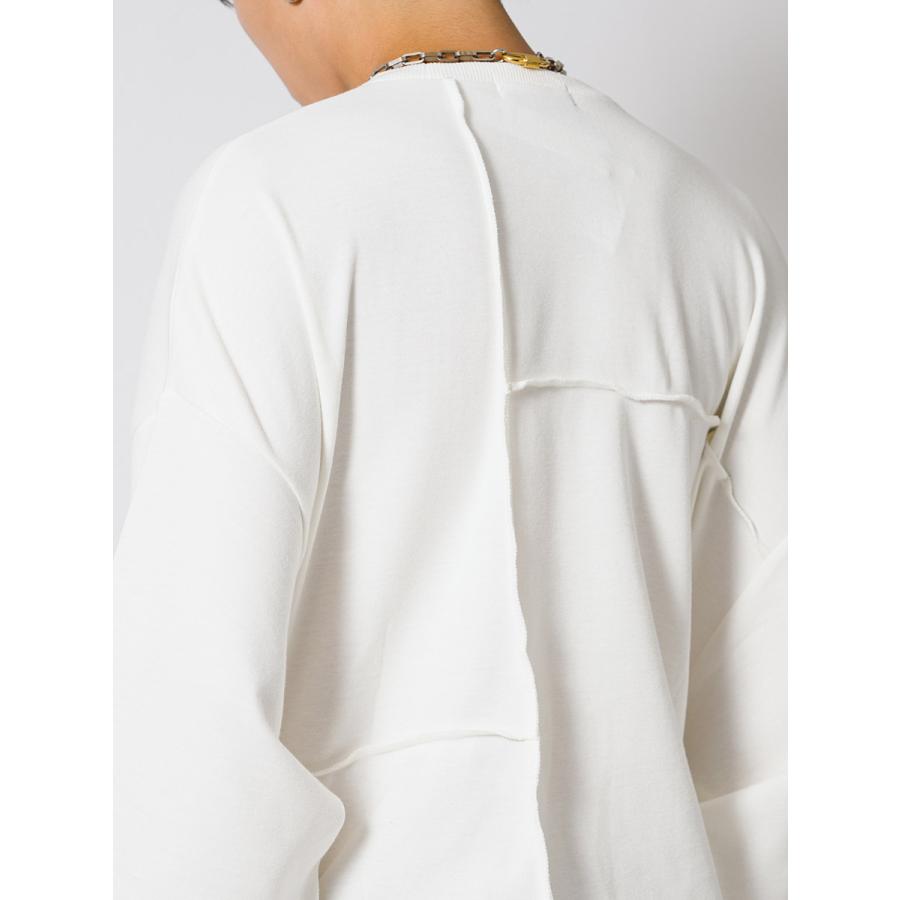 ZIP切替ワイドトレーナー メンズ ビッグシルエット オーバーサイズ ストリート系 韓国ファッション 韓国系 RE730 セブンサーティー | RE730 | 18