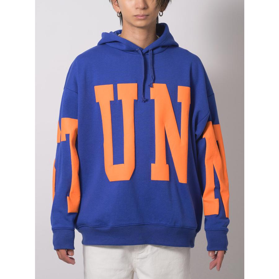 ビッグロゴプルパーカー メンズ ビッグシルエット オーバーサイズ ストリート系 韓国ファッション 韓国系 RE730 セブンサーティー | RE730 | 20