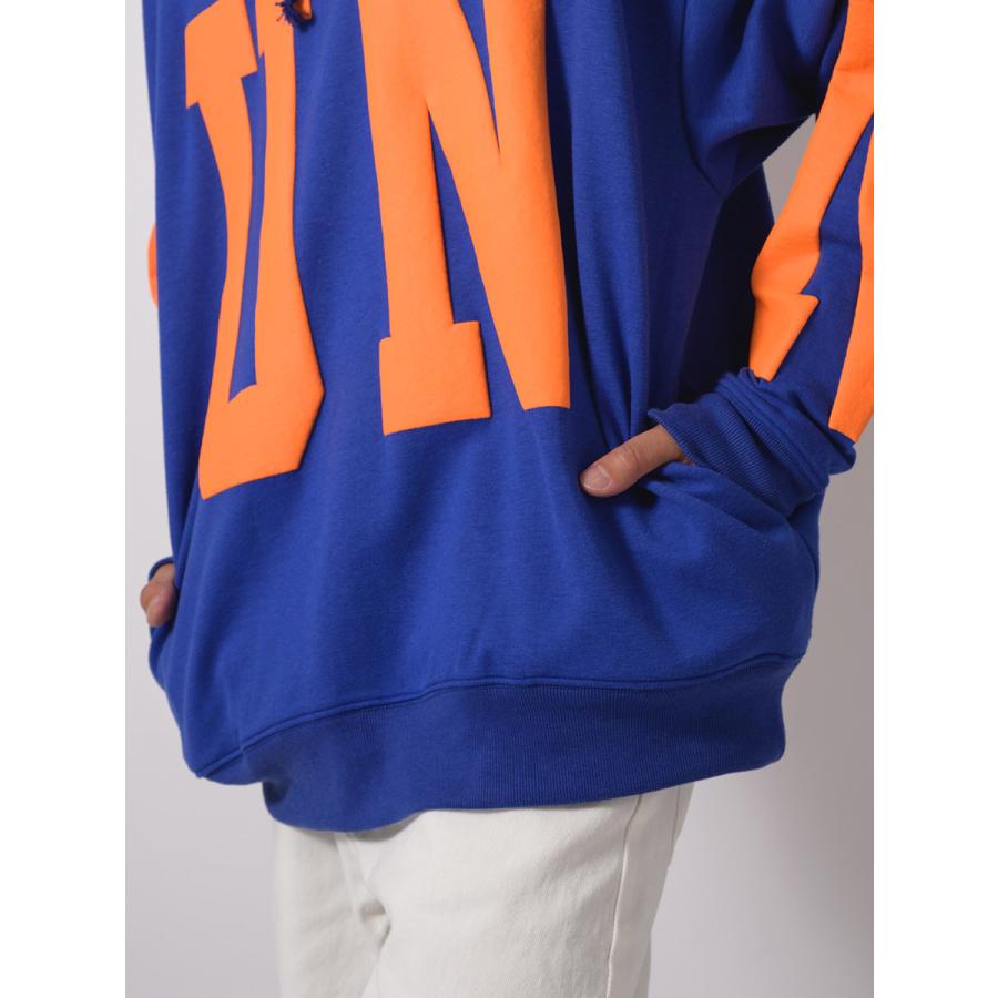 ビッグロゴプルパーカー メンズ ビッグシルエット オーバーサイズ ストリート系 韓国ファッション 韓国系 RE730 セブンサーティー | RE730 | 21