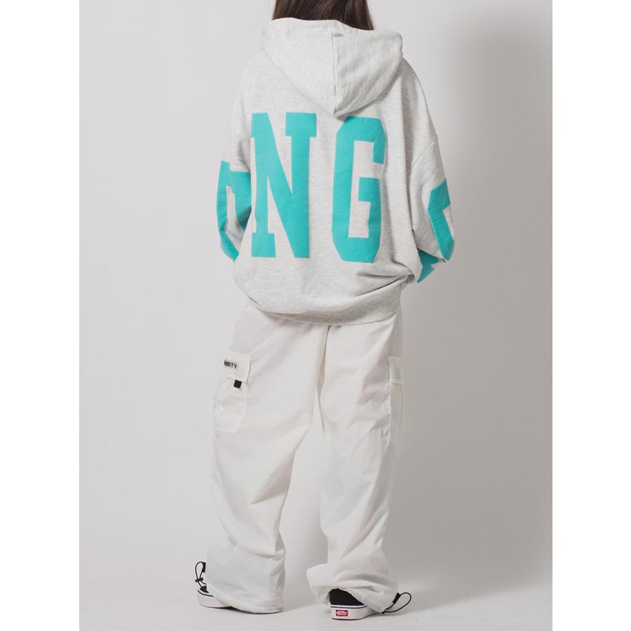 ビッグロゴプルパーカー メンズ ビッグシルエット オーバーサイズ ストリート系 韓国ファッション 韓国系 RE730 セブンサーティー | RE730 | 11