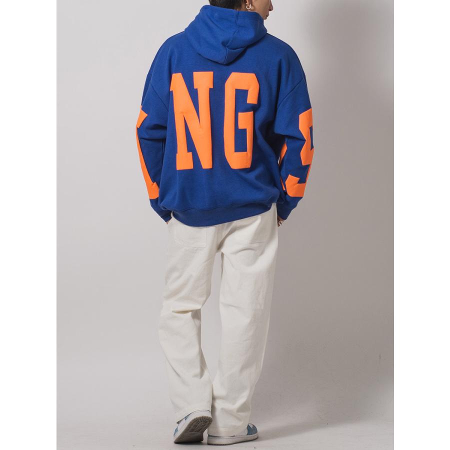 ビッグロゴプルパーカー メンズ ビッグシルエット オーバーサイズ ストリート系 韓国ファッション 韓国系 RE730 セブンサーティー | RE730 | 13