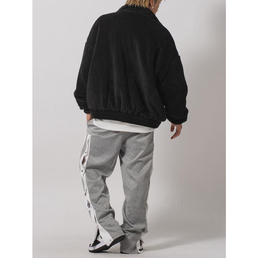 両面ボアトラックジャケット メンズ ビッグシルエット オーバーサイズ ストリート系 韓国ファッション 韓国系 RE730 セブンサーティー | RE730 | 14