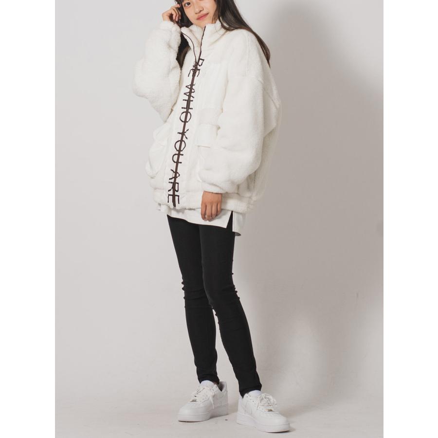 両面ボアトラックジャケット メンズ ビッグシルエット オーバーサイズ ストリート系 韓国ファッション 韓国系 RE730 セブンサーティー | RE730 | 08