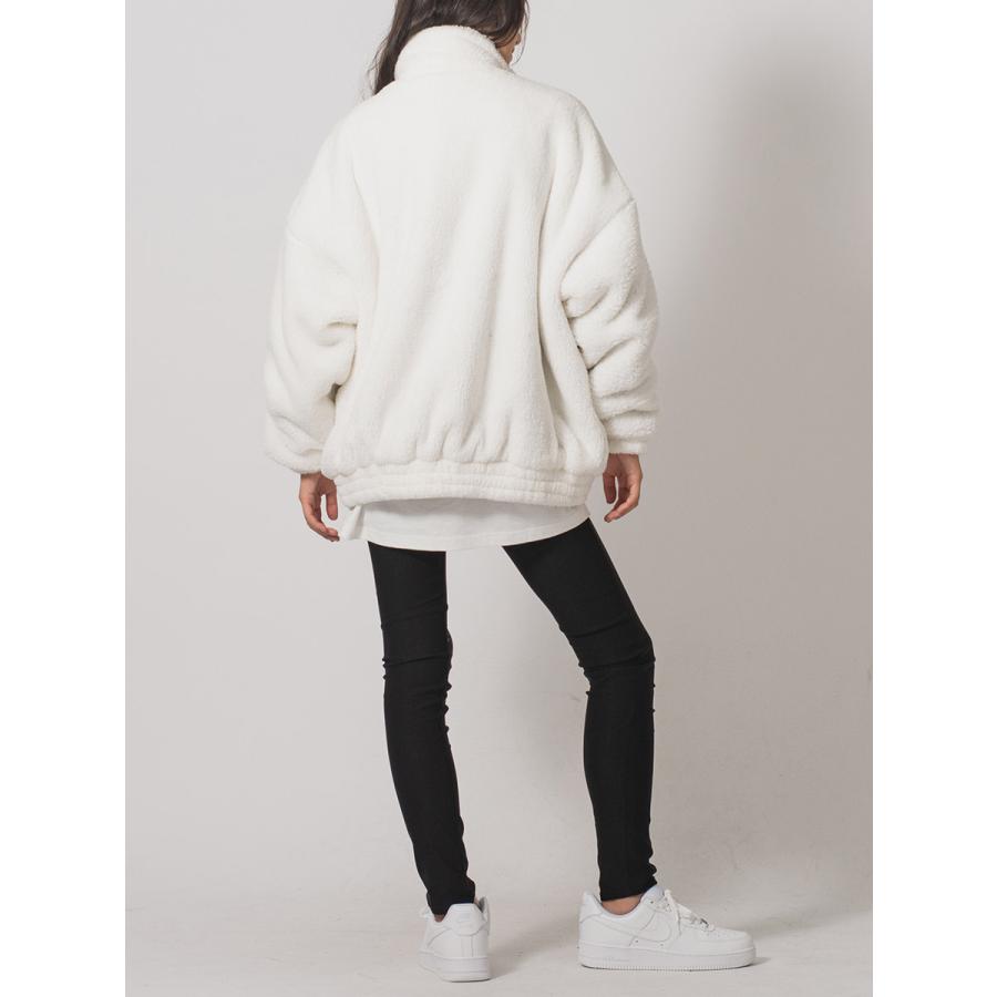 両面ボアトラックジャケット メンズ ビッグシルエット オーバーサイズ ストリート系 韓国ファッション 韓国系 RE730 セブンサーティー | RE730 | 09