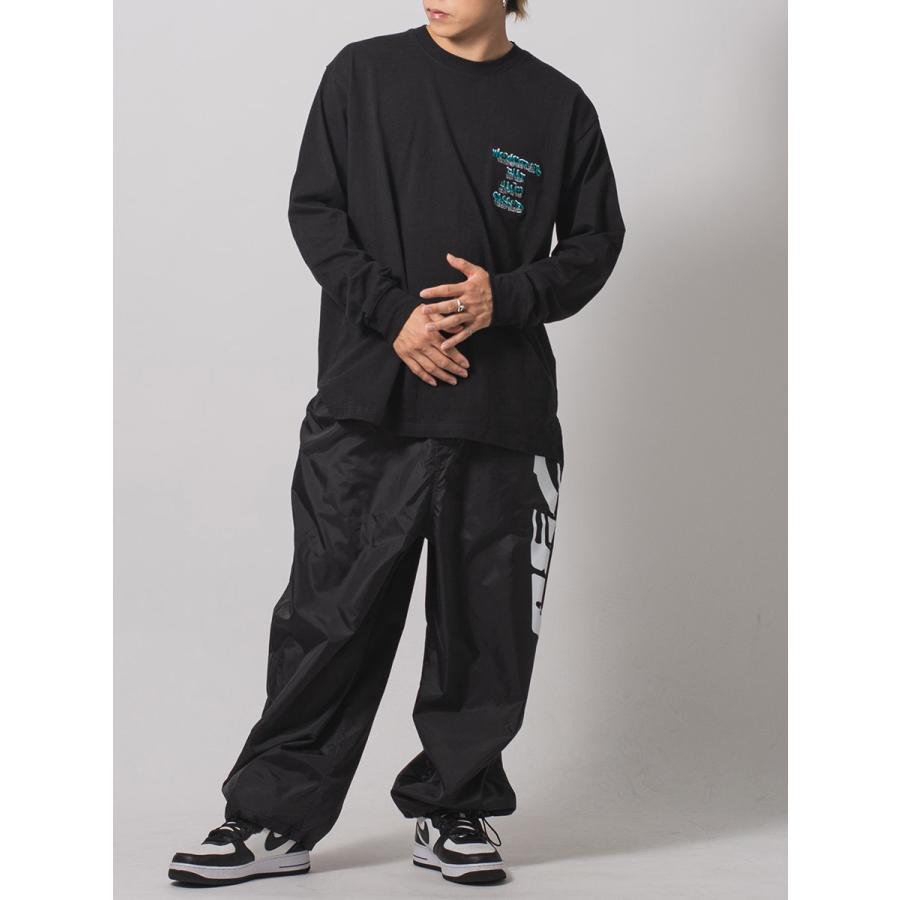 ナイロン２WAYバルーンパンツ ワイドパンツ メンズ ストリート系 韓国ファッション 韓国系 RE730 セブンサーティー | RE730 | 16