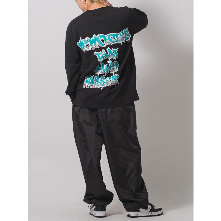 ナイロン２WAYバルーンパンツ ワイドパンツ メンズ ストリート系 韓国ファッション 韓国系 RE730 セブンサーティー | RE730 | 18