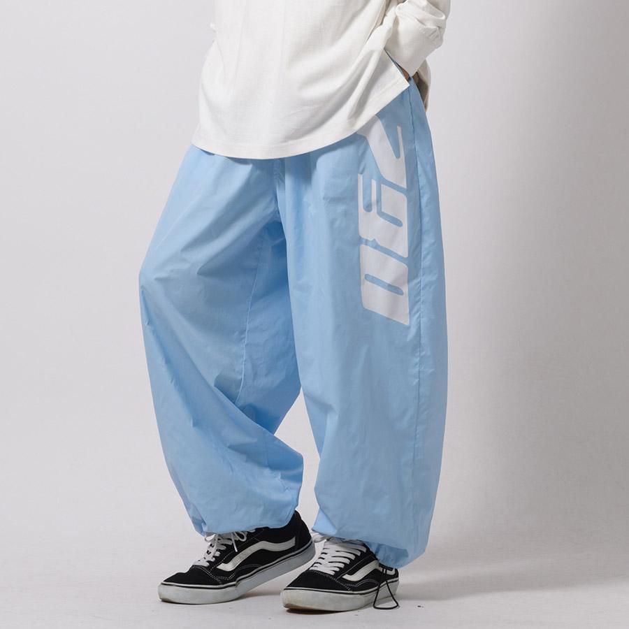 ナイロン２WAYバルーンパンツ ワイドパンツ メンズ ストリート系 韓国ファッション 韓国系 RE730 セブンサーティー | RE730 | 06
